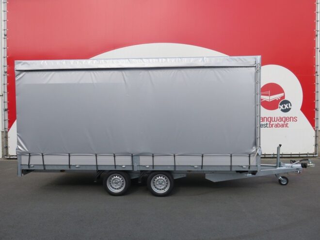 Easyline schuifzeil huifaanhangwagen 505x200x200cm 3500kg