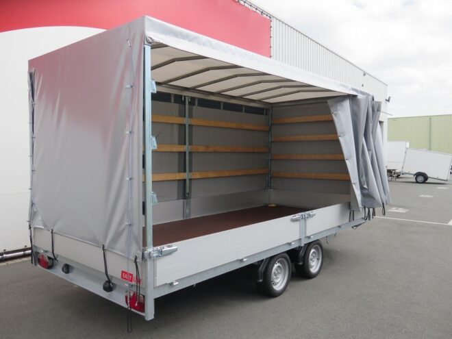 Easyline schuifzeil huifaanhangwagen 505x200x200cm 3500kg