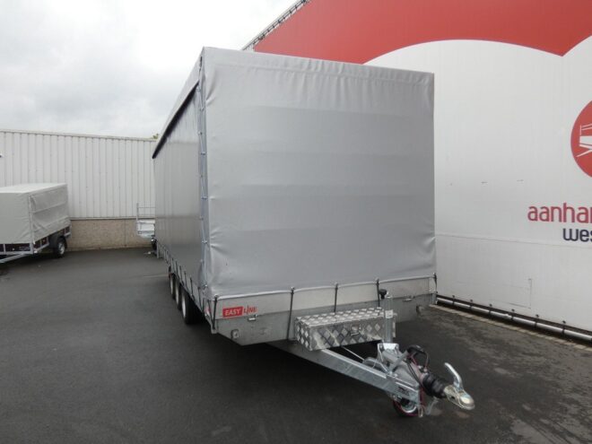 Easyline huifaanhangwagen 605x200x200cm 3500kg