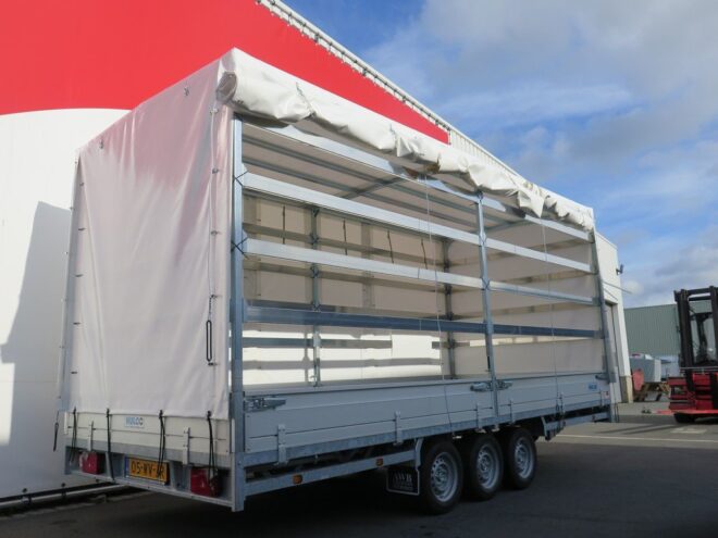 Hulco huifaanhangwagen 502x203x230cm 3500kg tridemas