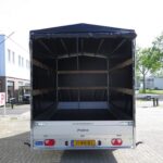 Proline plateauwagen met huif 401x202x220cm 2700kg